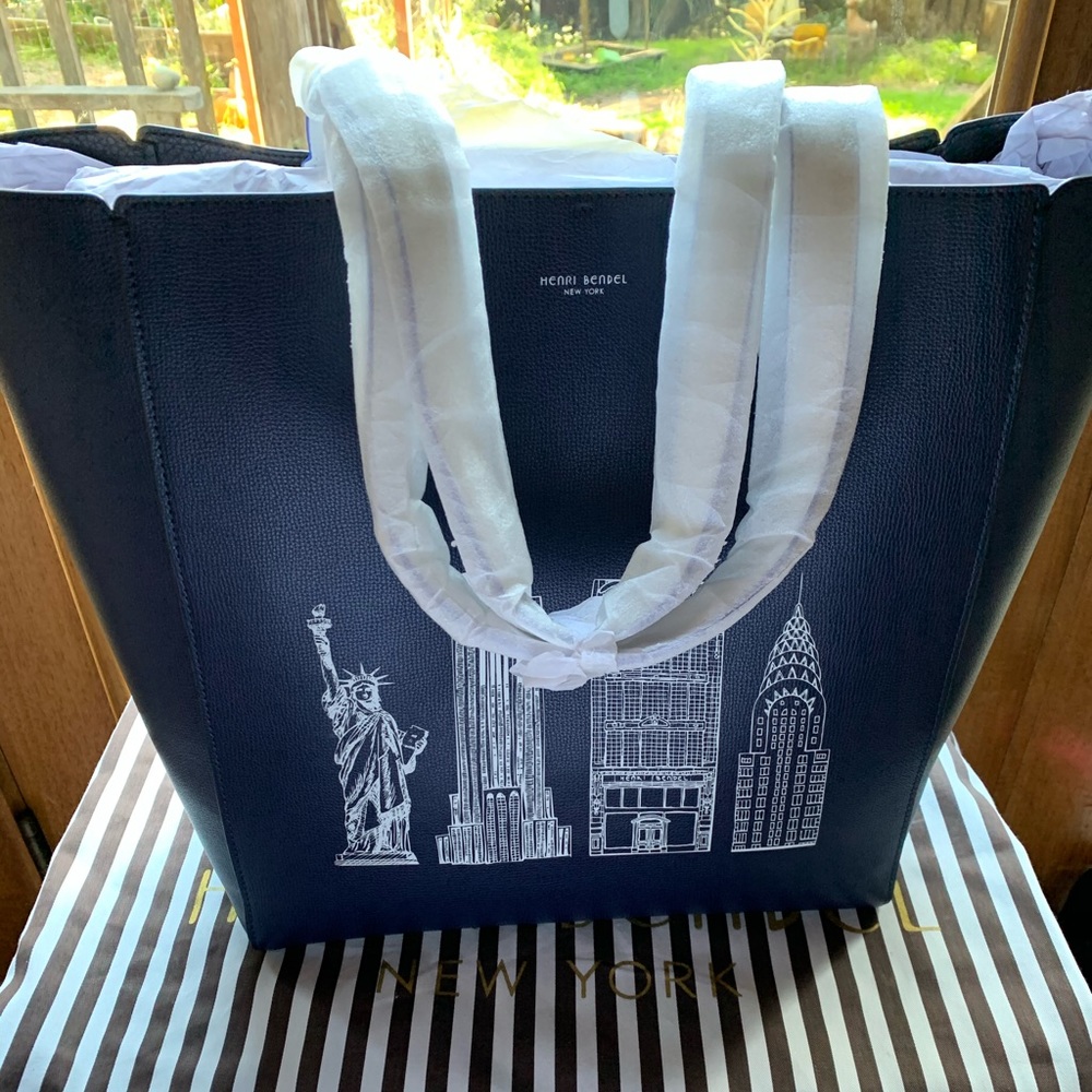 Henri Bendel City Tote - brand new!